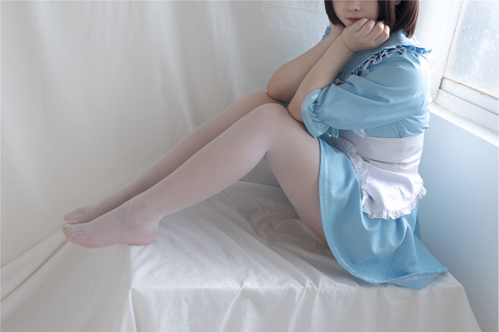 Guchuan No.060 blue kitten maid(30)